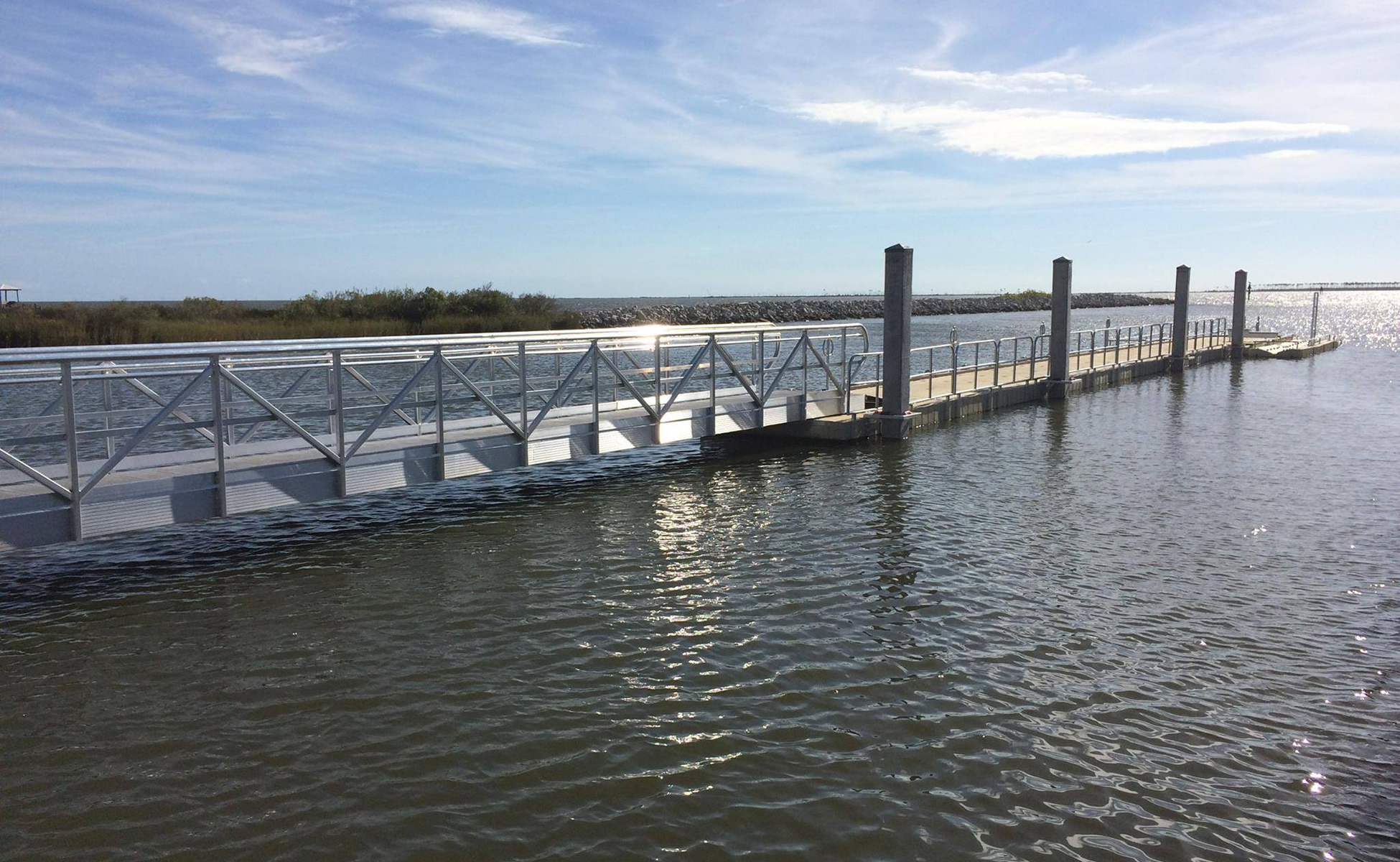 Aluminum Gangway Dock Ramp