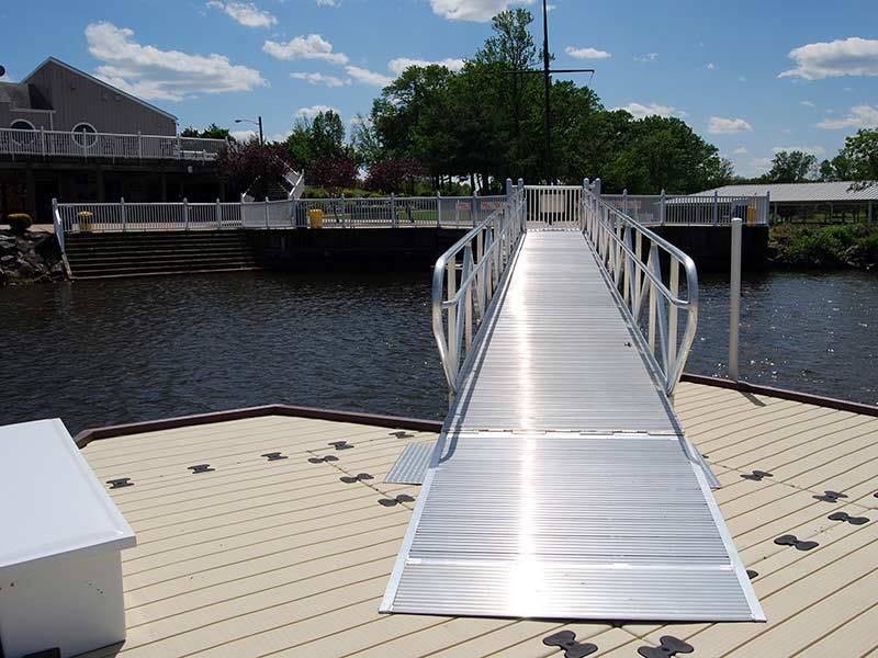 50' Aluminum Dock Gangway