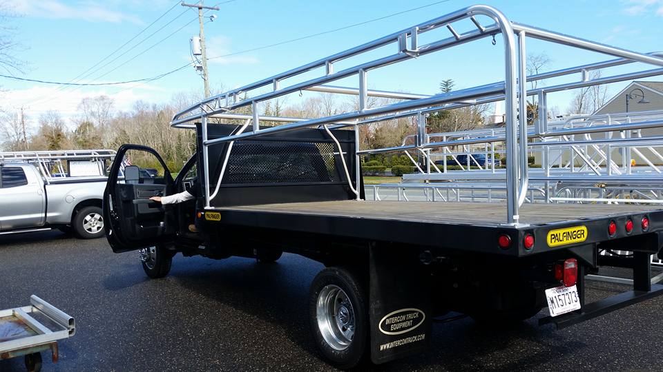 Custom Aluminum Truck Ladder Rack