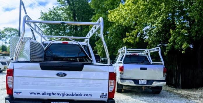 Custom Aluminum Truck Ladder Rack Bluewater Welding