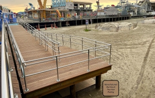 Aluminum Boardwalk Railing _ Aluminum Railings _ Marine Grade